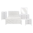 Corbin White Crossbuck Panel Bedroom Set by Homelegance at Eve Furniture