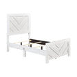 Corbin White Crossbuck Panel Youth Bedroom Set by Homelegance at Eve Furniture