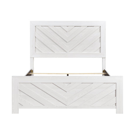 Corbin White Crossbuck Panel Youth Bedroom Set by Homelegance at Eve Furniture