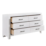 Corbin White Dresser by Homelegance at Eve Furniture