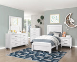 Corbin White Dresser by Homelegance at Eve Furniture