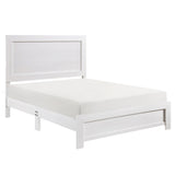 Corbin White King Panel Bed by Homelegance at Eve Furniture
