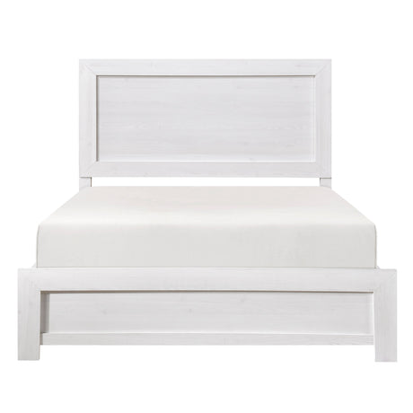 Corbin White King Panel Bed by Homelegance at Eve Furniture