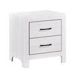 Corbin White Nightstand by Homelegance at Eve Furniture