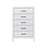 Corbin White Panel Bedroom Set by Homelegance at Eve Furniture