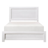 Corbin White Panel Bedroom Set by Homelegance at Eve Furniture
