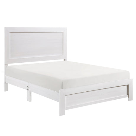 Corbin White Panel Bedroom Set by Homelegance at Eve Furniture