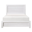 Corbin White Queen Panel Bed by Homelegance at Eve Furniture