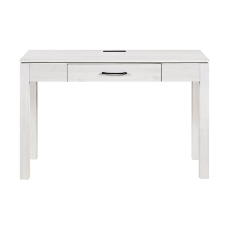 Corbin White Writing Desk by Homelegance at Eve Furniture