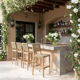 Corde Beige Barstool by Zuomod at Eve Furniture