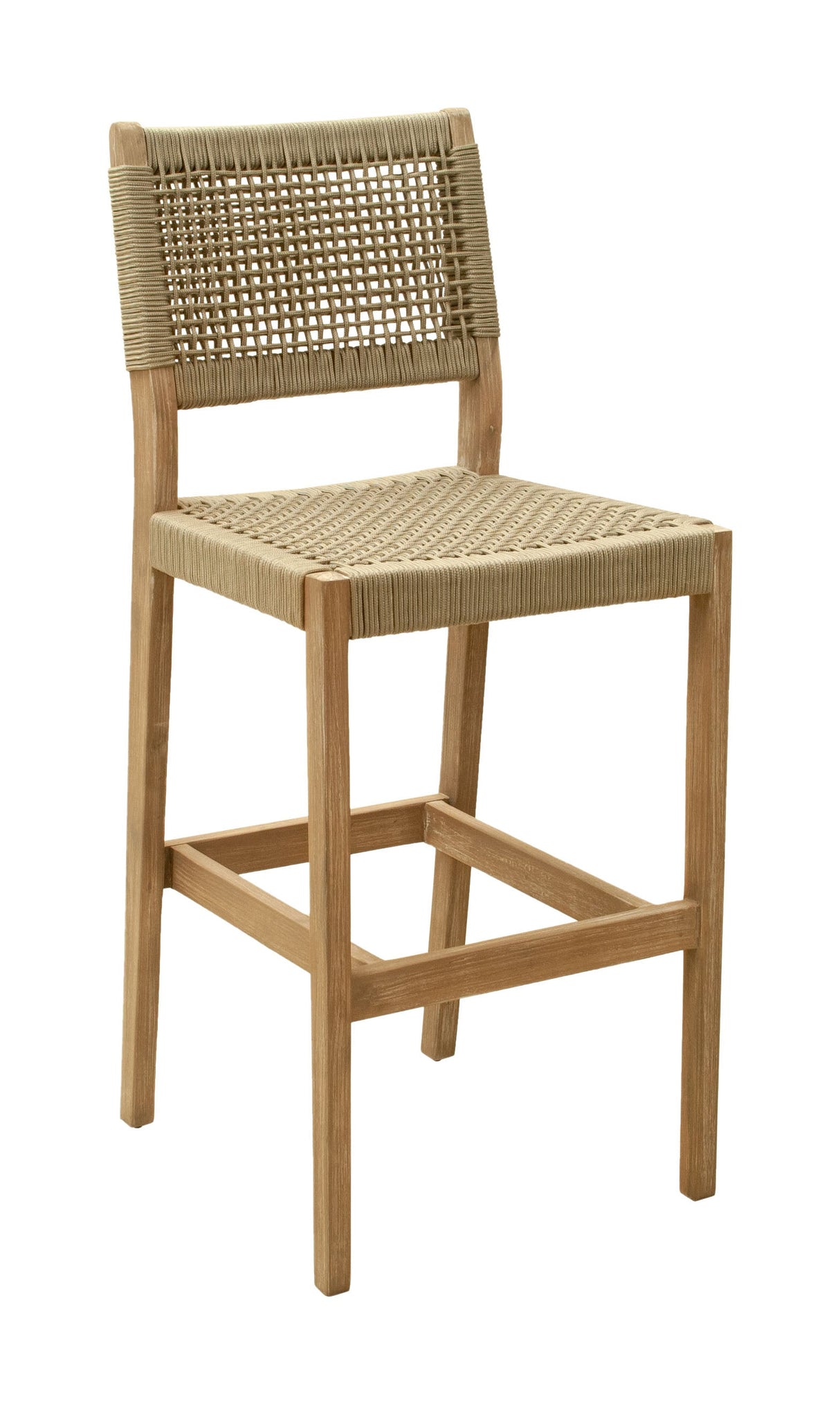 Corde Beige Barstool by Zuomod at Eve Furniture