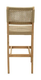 Corde Beige Barstool by Zuomod at Eve Furniture