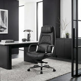 Cordelia Office Chair Black by Zuomod at Eve Furniture