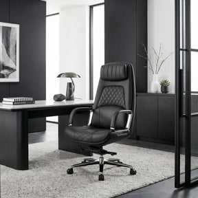 Cordelia Office Chair Black by Zuomod at Eve Furniture