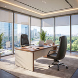 Cordelia Office Chair Black by Zuomod at Eve Furniture
