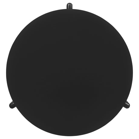 Cordova Black 3-Piece Solid Wood Coffee and End Table Set by Coaster at Eve Furniture