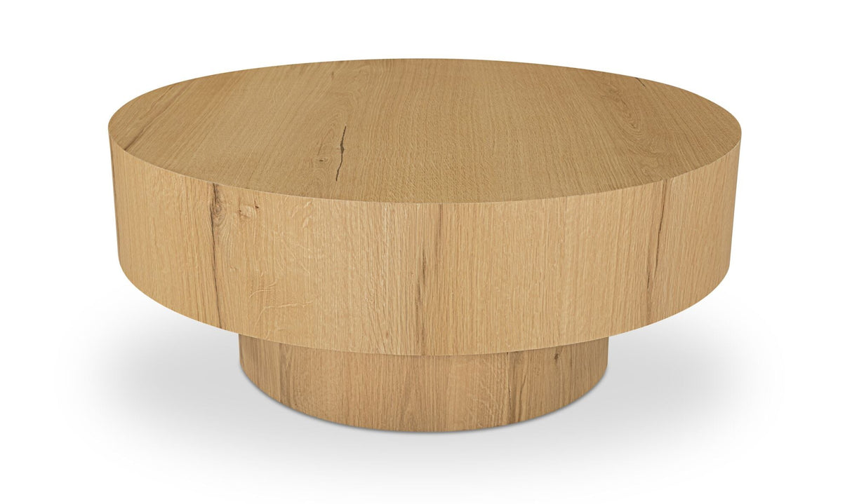 Corey Coffee Table Rustic Oak by Moe's Home at Eve Furniture