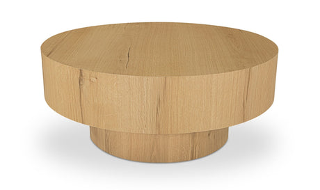 Corey Coffee Table Rustic Oak by Moe's Home at Eve Furniture
