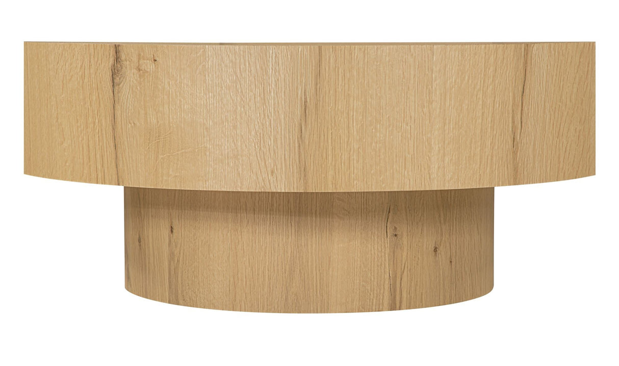 Corey Coffee Table Rustic Oak by Moe's Home at Eve Furniture