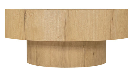 Corey Coffee Table Rustic Oak by Moe's Home at Eve Furniture