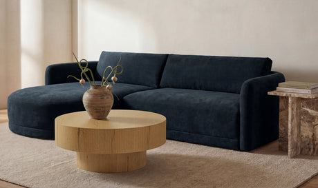 Corey Coffee Table Rustic Oak by Moe's Home at Eve Furniture