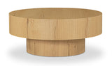 Corey Coffee Table Rustic Oak by Moe's Home at Eve Furniture