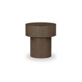 Corey Dark Brown Side Table by Moe's Home at Eve Furniture