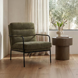 Corey Dark Brown Side Table by Moe's Home at Eve Furniture