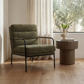 Corey Dark Brown Side Table by Moe's Home at Eve Furniture