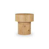 Corey Rustic Oak Side Table by Moe's Home at Eve Furniture