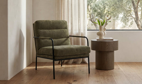 Corey Side Table Dark Brown by Moe's Home at Eve Furniture