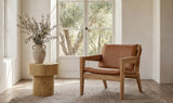 Corey Side Table Rustic Oak by Moe's Home at Eve Furniture