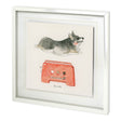 Corgi's Backery III by Mercana Studio Hand Embellished Textured Framed Art Print Matted under Glass by Mercana at Eve Furniture