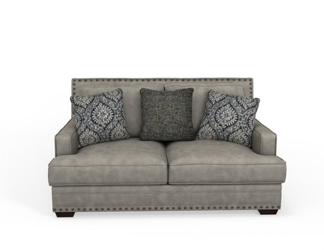 Corinthian Antelope Dove Sofa & Loveseat by Happy Homes at Eve Furniture