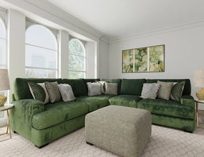 Corinthian Luscious Pine 2-Piece Sectional by Happy Homes at Eve Furniture