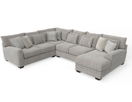 Corinthian Wildthing Wheat Oversized RAF Sectional by Happy Homes at Eve Furniture