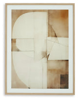 Corlain Brown/Tan/White Wall Art