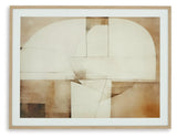 Corlain Brown/Tan/White Wall Art by Ashley at Eve Furniture