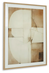 Corlain Brown/Tan/White Wall Art by Ashley at Eve Furniture