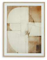 Corlain Brown/Tan/White Wall Art by Ashley at Eve Furniture