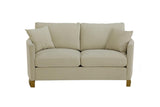 Corliss Beige Upholstered Arched Arms Loveseat by Coaster at Eve Furniture