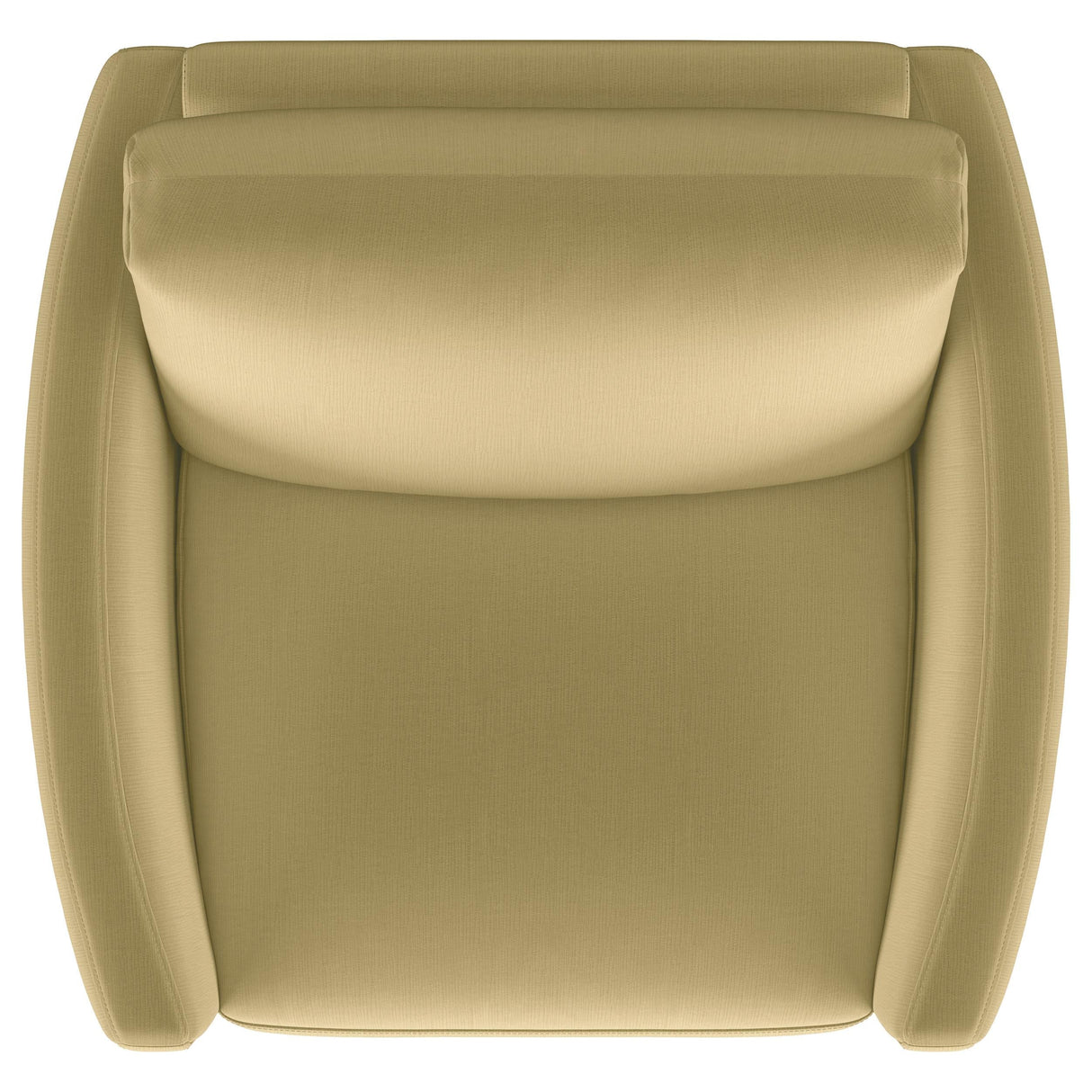 Corliss Camel Velvet Curved Track Arm Chair by Coaster at Eve Furniture