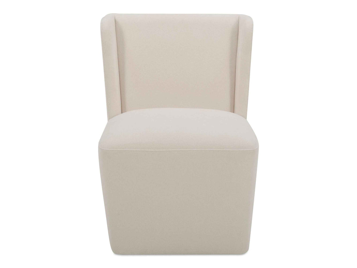 Cormac Cream Rolling Dining Chair by Moe's Home at Eve Furniture