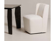 Cormac Cream Rolling Dining Chair by Moe's Home at Eve Furniture