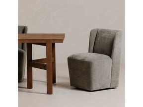 Cormac Slate Green Rolling Dining Chair by MOES at Eve Furniture