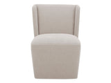 Cormac Warm Sand Rolling Dining Chair by MOES at Eve Furniture