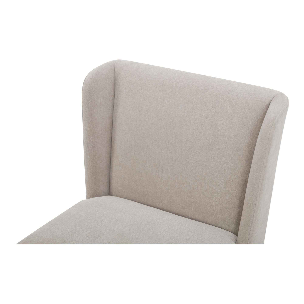 Cormac Warm Sand Rolling Dining Chair by Moe's Home at Eve Furniture