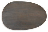 Cormmet Brown/Black Accent Table