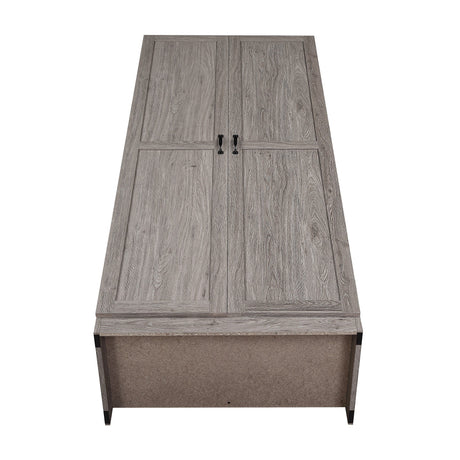 Cornelia Storage Closet 1.0 in Grey by Manhattan Comfort at Eve Furniture