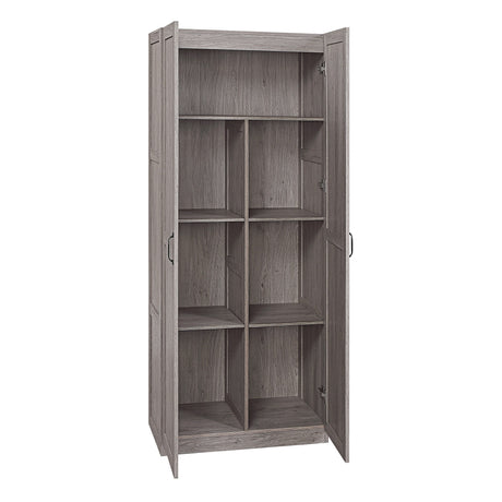Cornelia Storage Closet 1.0 in Grey by Manhattan Comfort at Eve Furniture